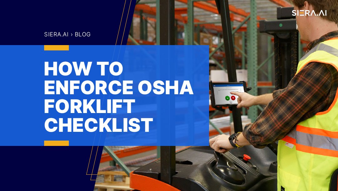 forklift checklist