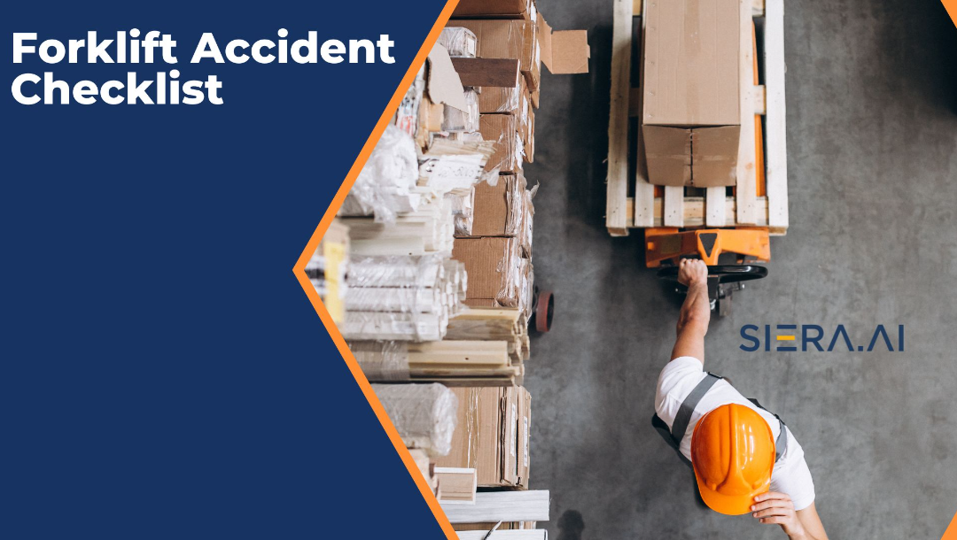 Forklift Accident Checklist