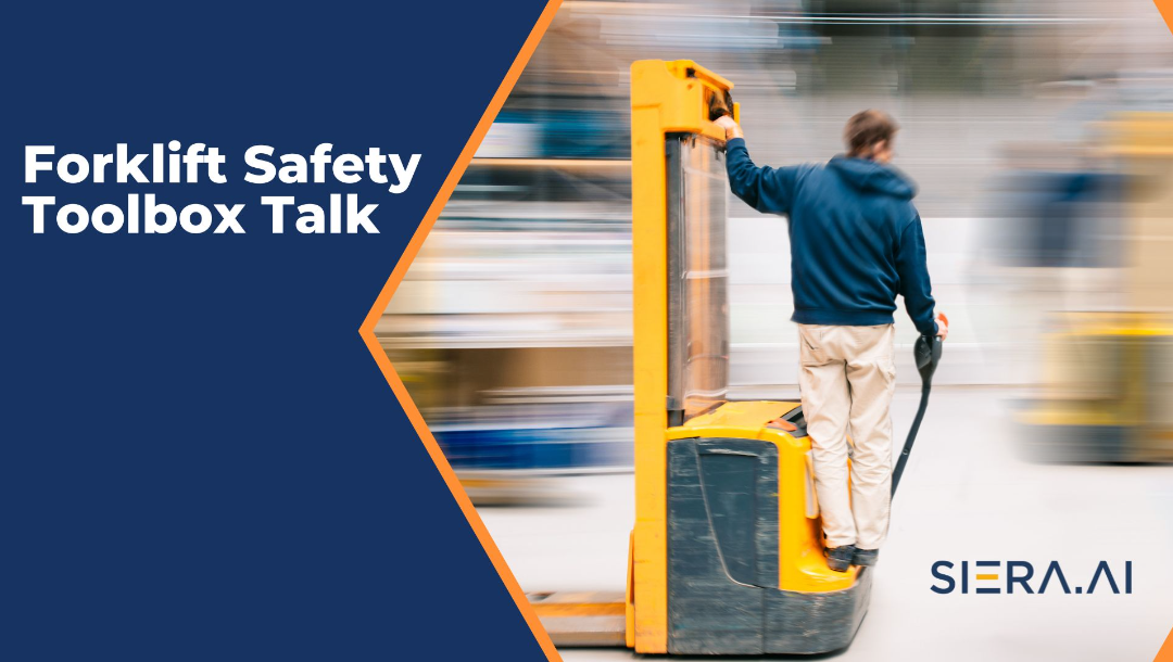Forklift Safety Toolbox Talk