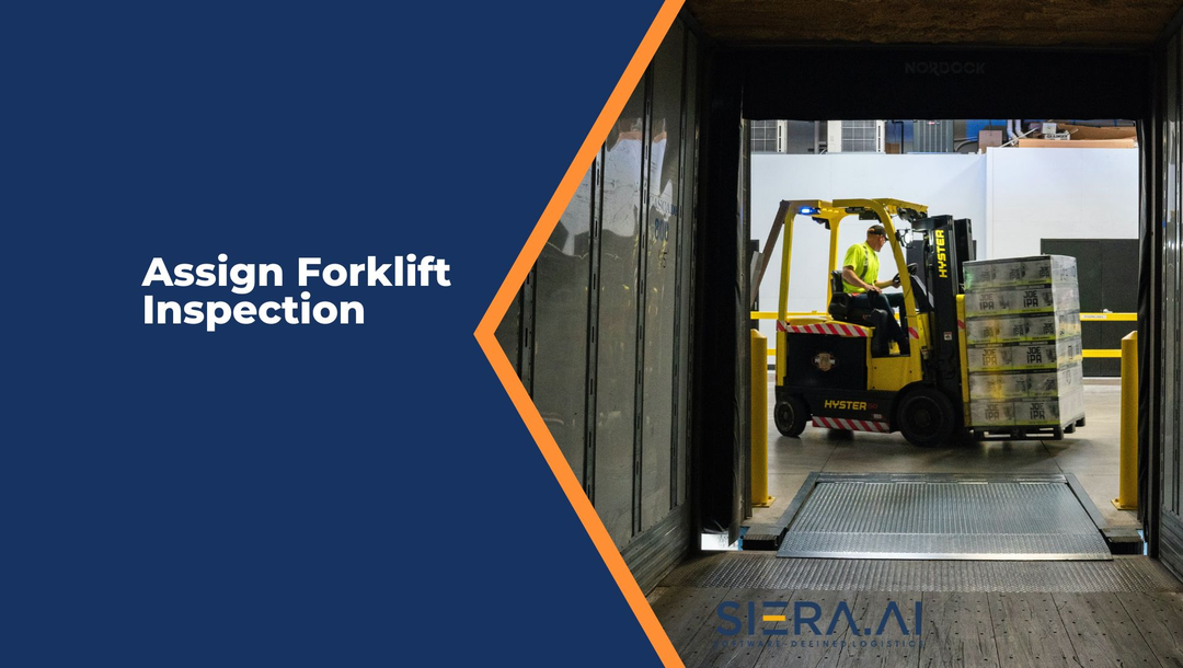 Assign Forklift Inspection