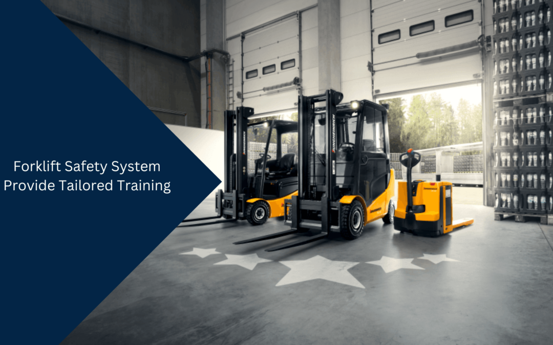 Forklift Safety System Provide Tailored Training