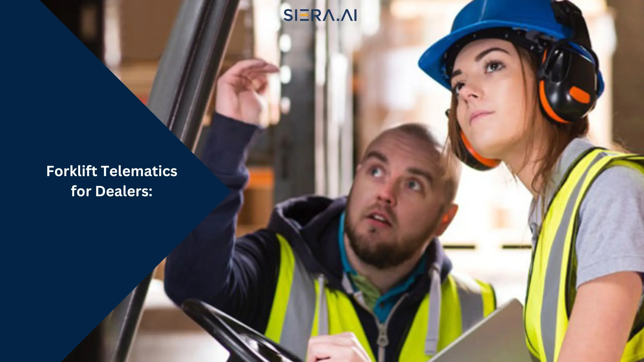 Forklift dealer fleet study backed by dealership telematics and automatic collision prevention