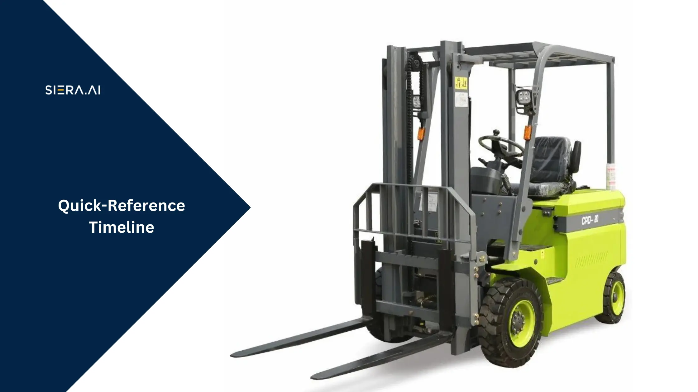 Forklift operator completing certification during a 90-day safety rollout