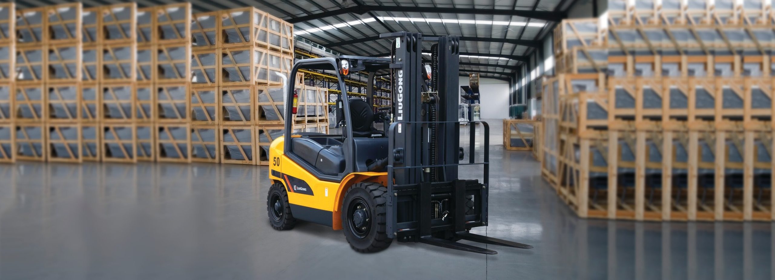 AI vision camera vs RFID tag pedestrian detection on a warehouse forklift
