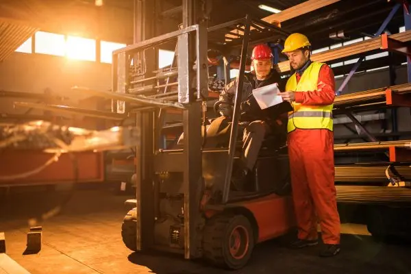 Forklift safety monitoring and OSHA compliance