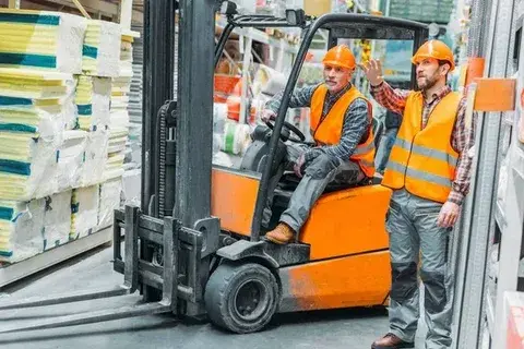 Forklift operator OSHA safety training